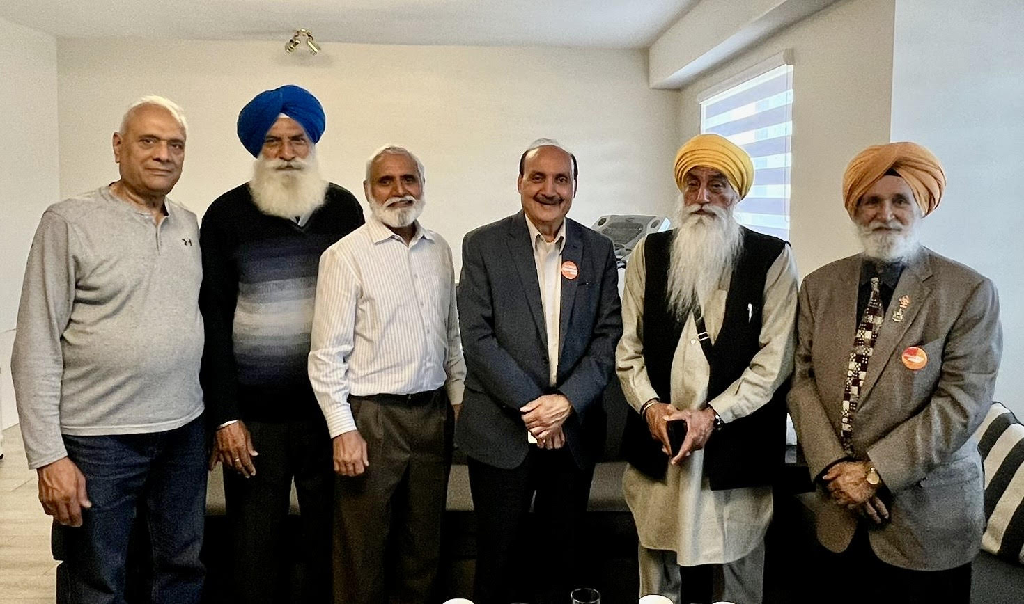 Corner meetings in Burnaby by PDP candidate Raj Chauhan